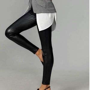 NWT Sanctuary Runway Semi High Rise Legging Slick Black - Size XL